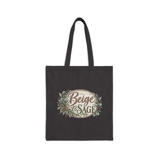 Cotton Canvas Tote Bag