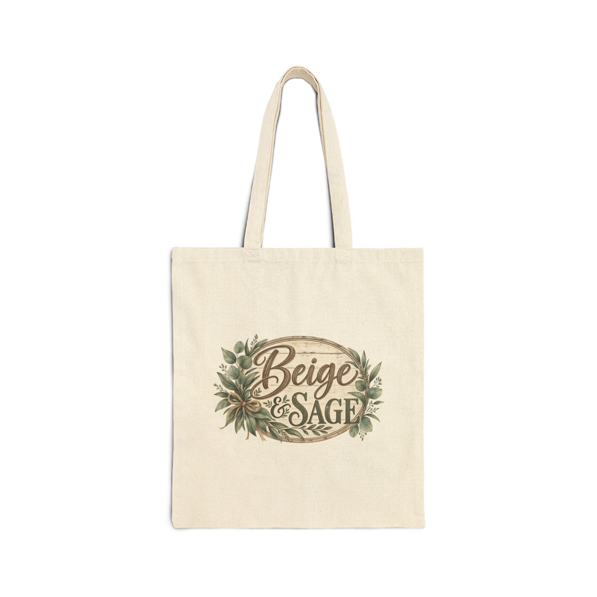 Cotton Canvas Tote Bag