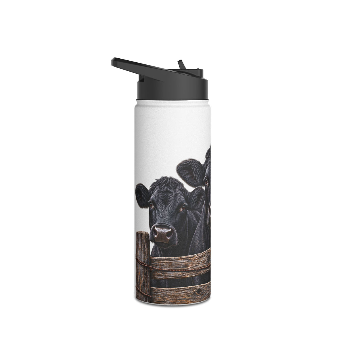 Stainless Steel Water Bottle, Standard Lid